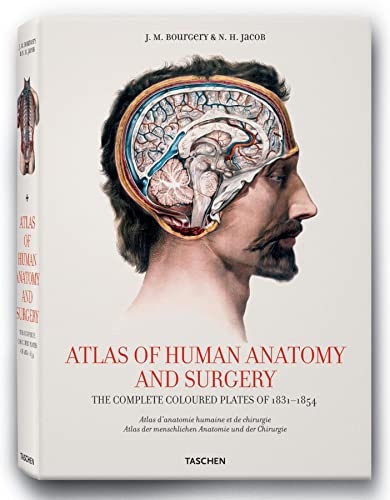 Imagen de archivo de Atlas of Human Anatomy and Surgery: The Complete Coloured Plates of 1831-1854 a la venta por Argosy Book Store, ABAA, ILAB