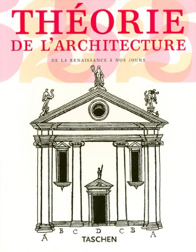 Imagen de archivo de Thorie de l'architecture : De la Renaissance  nos jours a la venta por medimops