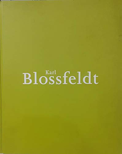 Beispielbild fr Karl Blossfeldt 1865-1932 zum Verkauf von Apeiron Book Service