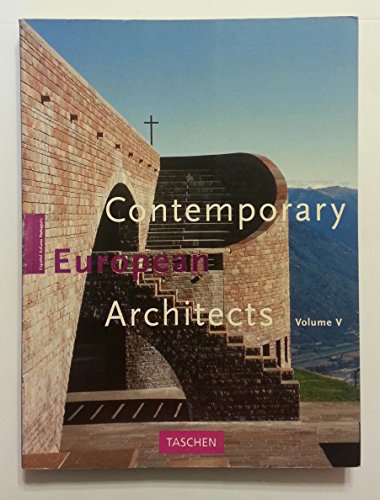 Stock image for Contemporary european architects v. for sale by Iridium_Books