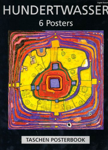 Beispielbild fr Hundertwasser. Posterbook. Englische Ausgabe zum Verkauf von medimops