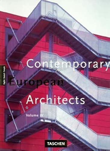 Imagen de archivo de Contemporary European Architects a la venta por WorldofBooks