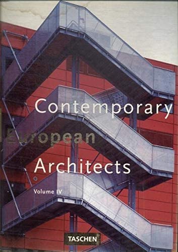 9783822887745: Contemporary European Architects: 4