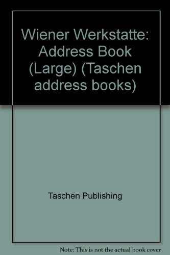 9783822892176: Wiener Werkstatte-Address Book, Large