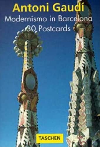 Stock image for PostcardBook, Bd.3, Antoni Gaudi: Modernismo in Barcelona (PostcardBooks) for sale by medimops