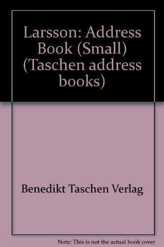 Imagen de archivo de Adrebuch (klein). Carl Larsson: Address Book (Small) (Taschen address books) a la venta por medimops