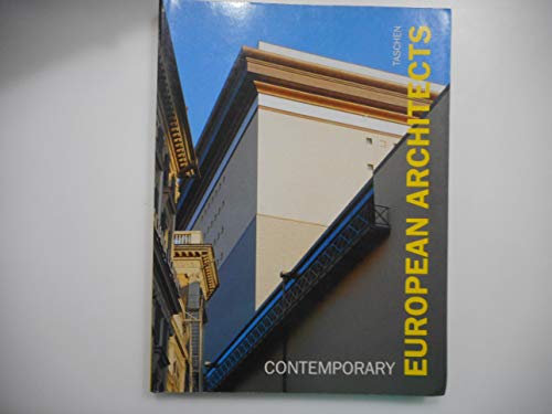 Imagen de archivo de Contemporary European Architects a la venta por beckfarmbooks