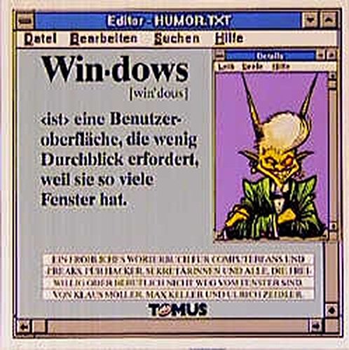 9783823110194: Windows. Ein frhliches Wrterbuch.