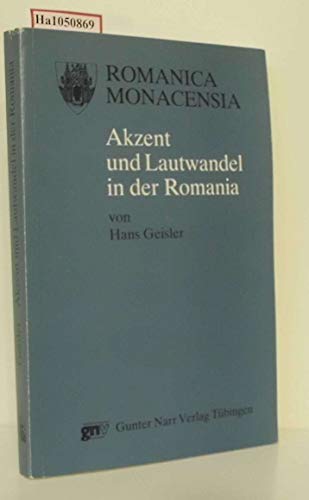 Beispielbild fr Akzent und Lautwandel in der Romania zum Verkauf von medimops