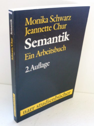 Stock image for Semantik. : Ein Arbeitsbuch. for sale by Buchpark