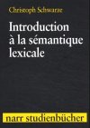 Stock image for Introduction a la semantique lexicale for sale by medimops