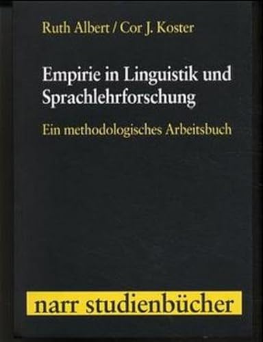 Beispielbild fr Empirie in Linguistik und Sprachlehrforschung. Ein methodologisches Arbeitsbuch. zum Verkauf von Antiquariat Matthias Wagner