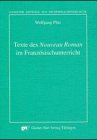 Beispielbild fr Texte des Nouveau Roman im Franzsischunterricht zum Verkauf von medimops