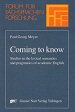 Coming to Know: Studies in the Lexical Semantics and Pragmatics of Academic English