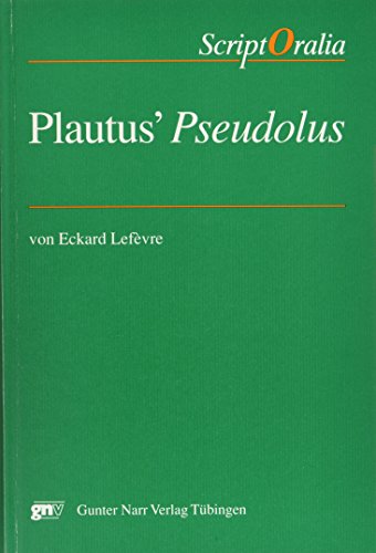 9783823354116: Plautus' Pseudolus
