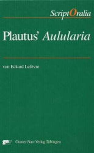 9783823354321: Plautus' Aulularia