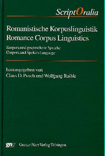 9783823354369: Romanistische Korpuslinguistik/Romance Corpus Linguistics