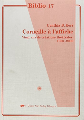 Corneille à l'affiche.