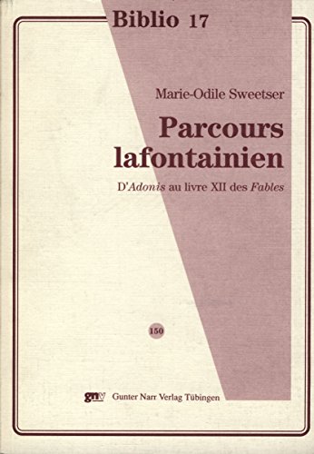 Stock image for Parcours lafontainien. for sale by SKULIMA Wiss. Versandbuchhandlung