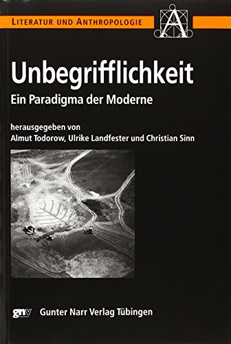 9783823360353: Unbegrifflichkeit. Ein Paradigma der Moderne