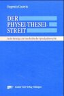 Der Physei-Thesei-Streit (9783823360414) by Coseriu, Eugenio
