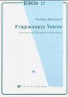 Fragmentary Voices. (9783823360551) by Nicholas Hammond