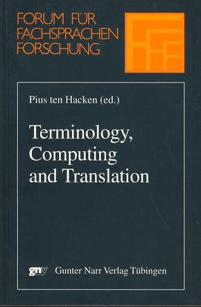 9783823361374: Terminology,Computing and Translation