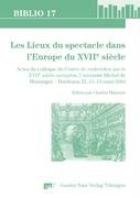 Beispielbild fr Les Lieux du spectacle zum Verkauf von Buchpark