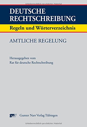 Beispielbild fr Deutsche Rechtschreibung. Regeln und Wrterverzeichnis. Amtliche Regelung zum Verkauf von Studibuch
