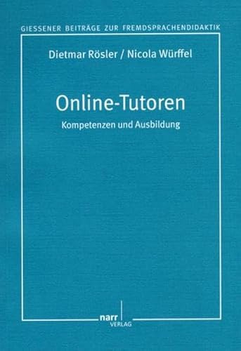 Beispielbild fr Online-Tutoren. zum Verkauf von SKULIMA Wiss. Versandbuchhandlung