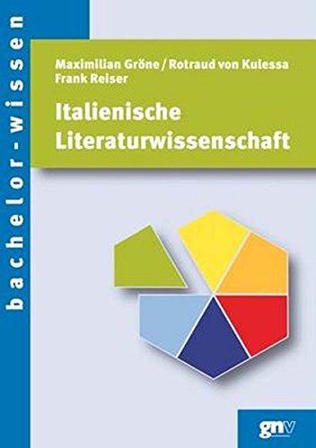 Stock image for Italienische Literaturwissenschaft. for sale by SKULIMA Wiss. Versandbuchhandlung