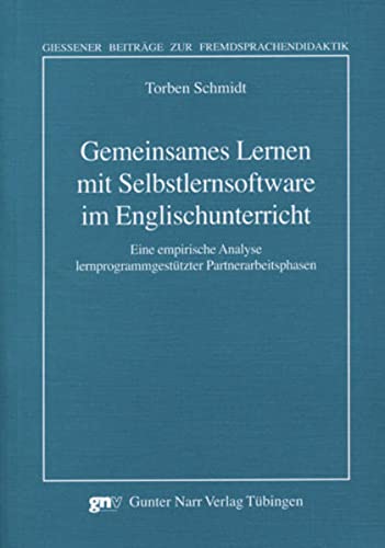 9783823363613: Schmidt: Selbstlernsoftware im Englischunterr.