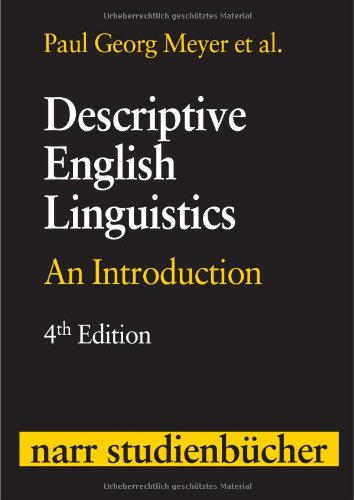 9783823364009: Descriptive English Linguistics