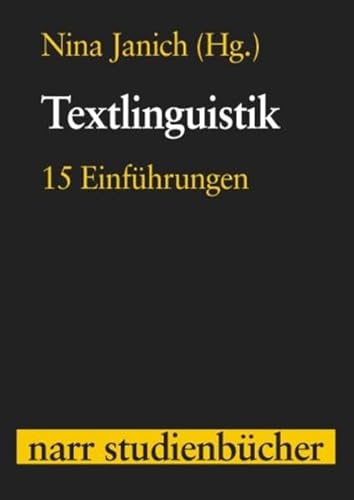 9783823364320: Textlinguistik: 15 Einfhrungen