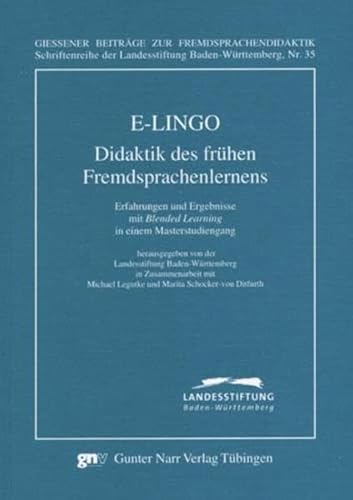 E-LINGO. Didaktik des frühen Fremdsprachenlernens.