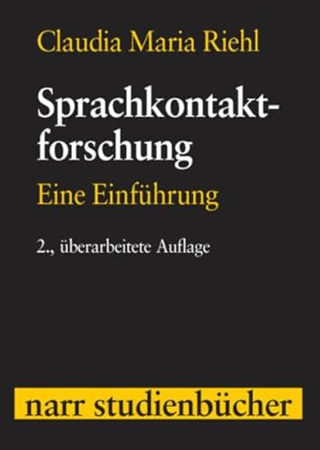 Imagen de archivo de Sprachkontaktforschung. Eine Einfhrung a la venta por medimops