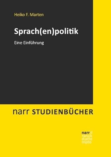 Stock image for Sprachenpolitik for sale by Blackwell's