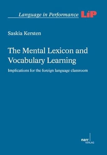 9783823365860: The Mental Lexicon and Vocabulary Learning