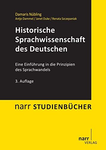 Imagen de archivo de Historische Sprachwissenschaft des Deutschen a la venta por HPB-Red