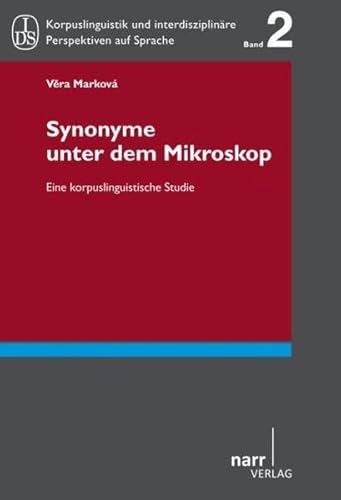 9783823366898: Synonyme unter dem Mikroskop. Eine korpuslinguistische Studie