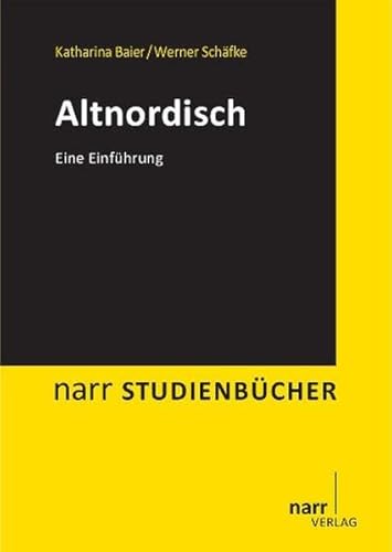 Stock image for Altnordisch. Eine Einfhrung for sale by medimops