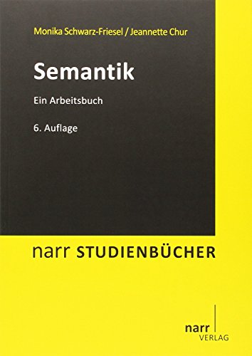 Beispielbild fr Semantik: Ein Arbeitsbuch zum Verkauf von medimops