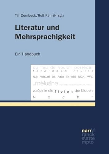 9783823369110: Literatur und Mehrsprachigkeit: Ein Handbuch