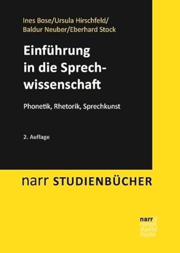 Imagen de archivo de Einfhrung in die Sprechwissenschaft -Language: german a la venta por GreatBookPrices