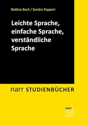 Stock image for Leichte Sprache, Einfache Sprache, verstndliche Sprache for sale by Revaluation Books