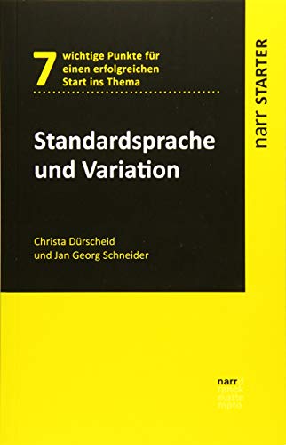 Beispielbild fr Drscheid, C: Standardsprache und Variation zum Verkauf von Blackwell's
