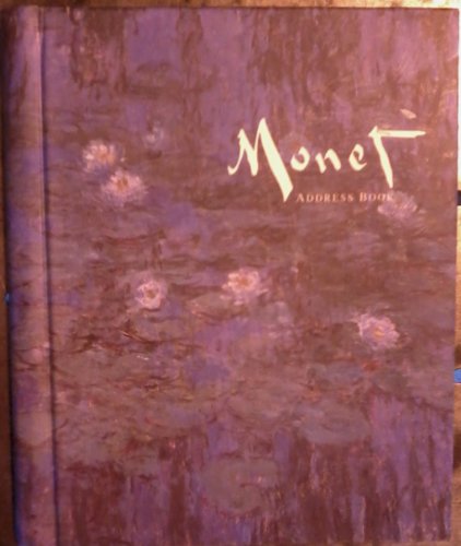 Imagen de archivo de Monet Address Book a la venta por HPB-Diamond