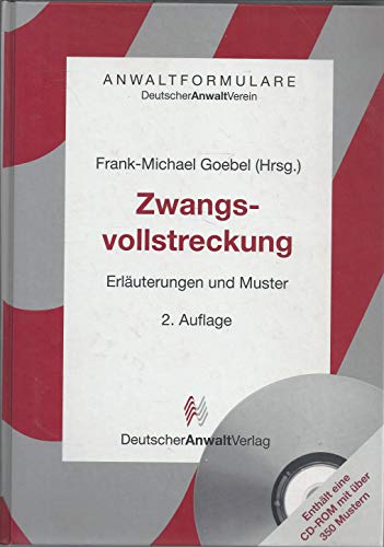 Imagen de archivo de Zwangsvollstreckung. Erluterungen und Muster a la venta por medimops