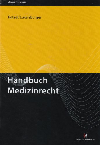 Imagen de archivo de Handbuch Medizinrecht a la venta por Buchpark