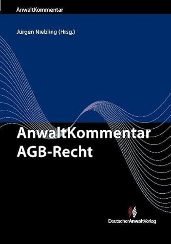 Stock image for AnwaltKommentar AGB-Recht for sale by medimops